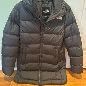 The North Face Gray Puffer Jacket